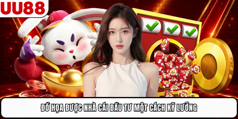 Đồ họa được nhà cái đầu tư một cách kỹ lưỡng