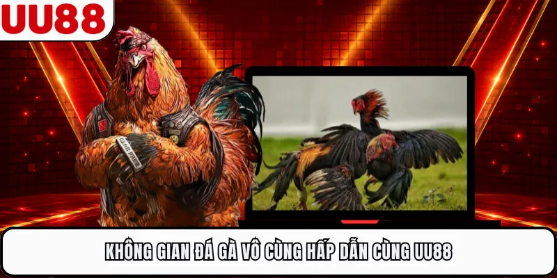 Không gian đá gà vô cùng hấp dẫn cùng UU88